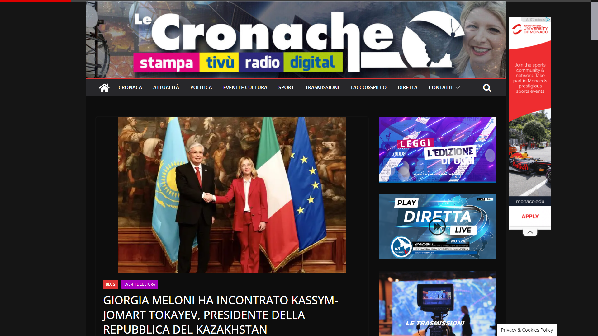 Le Cronache